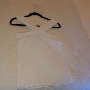 Free People Halter criss cross tank top size M